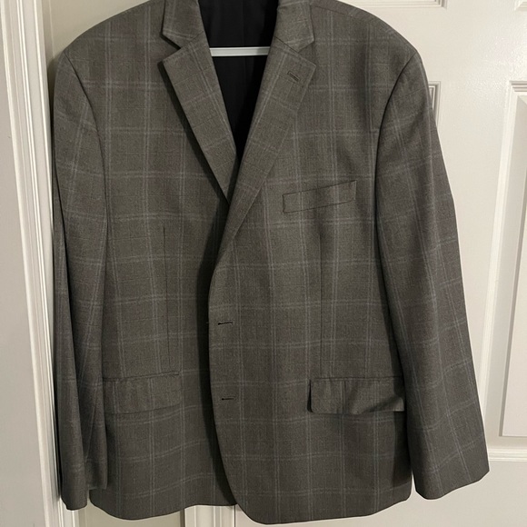 Grey Michael Kors window pane pattern - Picture 4 of 5